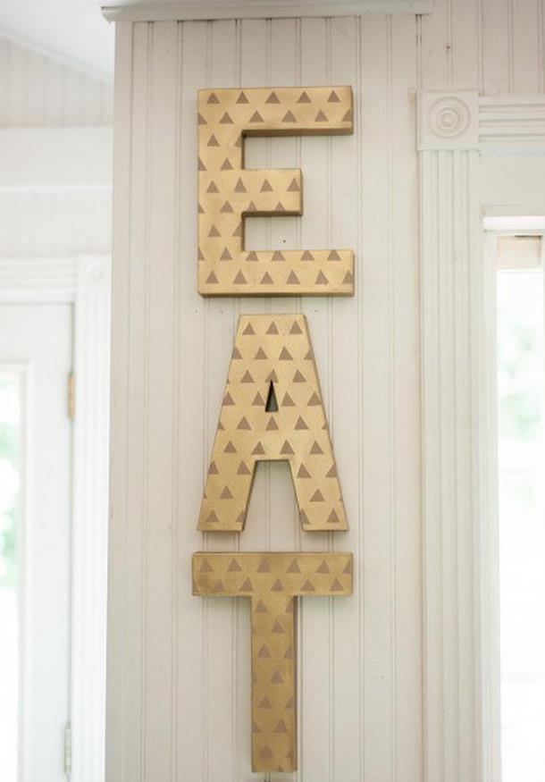 Cardboard Letters