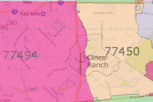 Katy Zip Codes