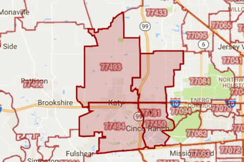 Katy Zip Codes