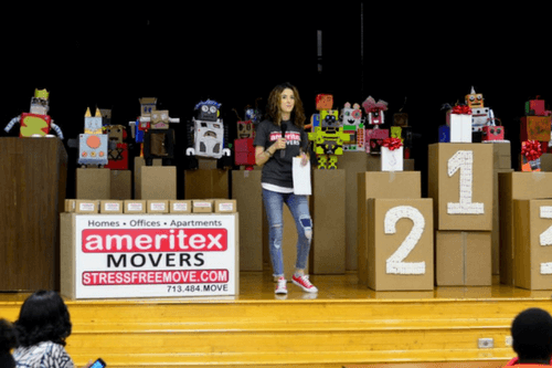BoxBot Contest Display