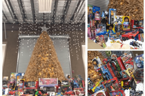 Cardboard Christmas Gift