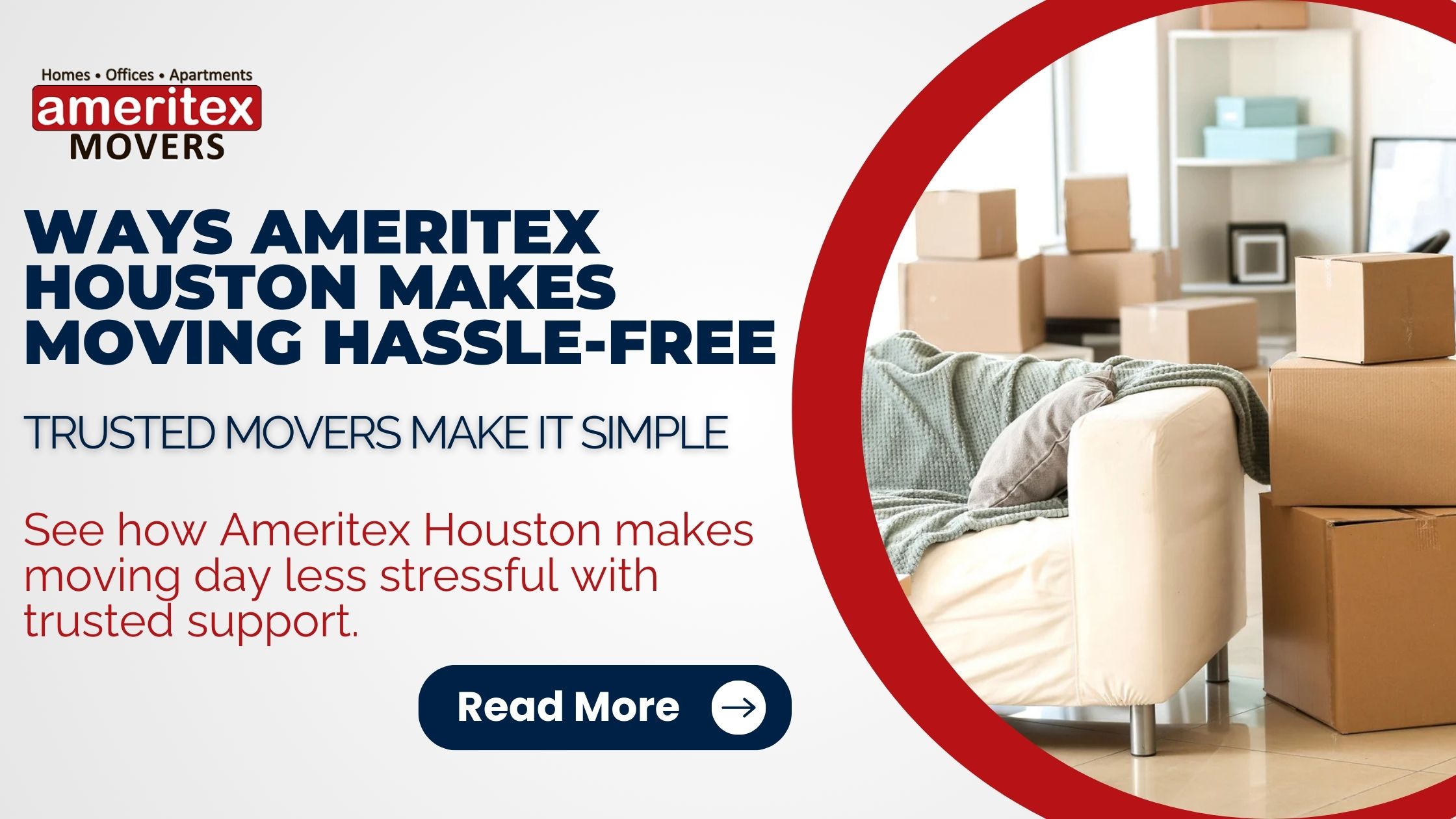 Advertisement for Ameritex Movers